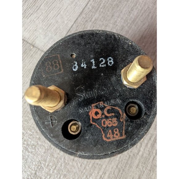 Vintage Simpson AC Voltmeter FS-500UA 0-2000V Alternating Currents - Picture 4 of 5